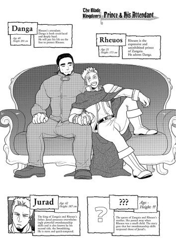The Blade Kingdom’s Prince and His Attendant: Short Scenes